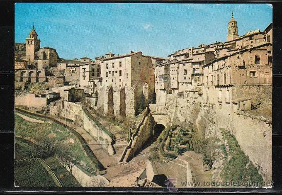 Postales: 2.001.- ALBARRACIN. PANOR&Aacute;MICA DESDE EL HOTEL AZAGRA