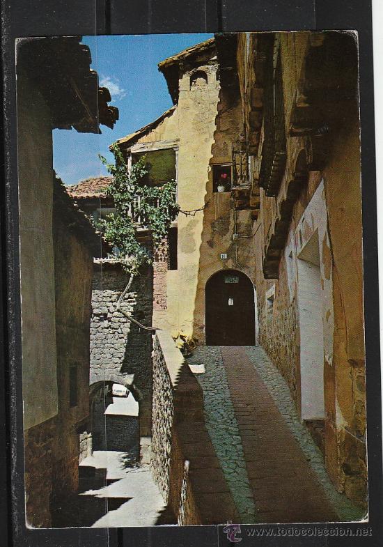 Postales: N&ordm; 9 - ALBARRACIN. RINC&Oacute;N TIPICO Y PORTAL DE MOLINA