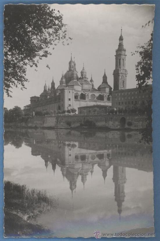 Postales: Templo del Pilar - Zaragoza - 1957 - Foto 1