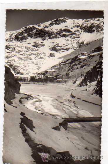 Postales: Balneario de Panticosa. 28. Aspecto en invierno. Ed Sicilia. Sin circular.