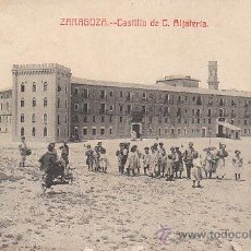 Postales: ZARAGOZA, CASTILLO DE C. ALJAFERIA, FOTOTIPIA CASTAÑEIRA SIN NÚMERO . Lote 31418745