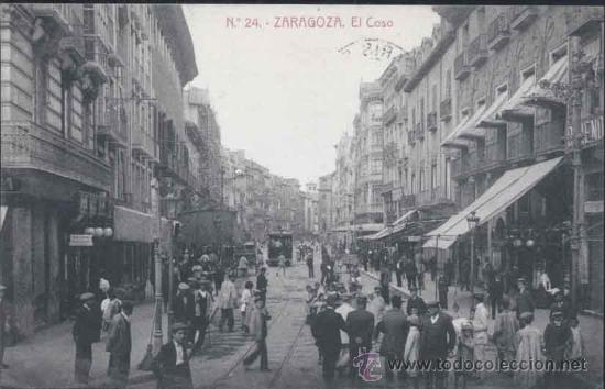 Postales: ZARAGOZA.- EL COSO - Foto 1