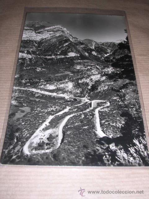 Postales: ORDESA N&ordm;14 PUENTE DE LOS NAVARROS Y LOMENAS - ZERKOWITZ 14X9 CM.