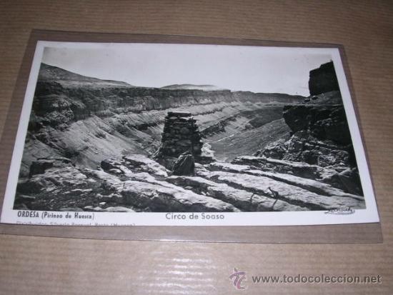 Postales: ORDESA PIRINEO DE HUESCA CIRCO DE SOASO - ZERKOWITZ 14X9 CM.