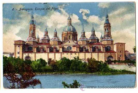Postales: Zaragoza Templo del Pilar. - Foto 1