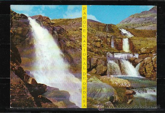 Postales: PARQUE NACIONAL DE ORDESA. CASCADA DE COTATUERO. ALTO DE COTATUERO