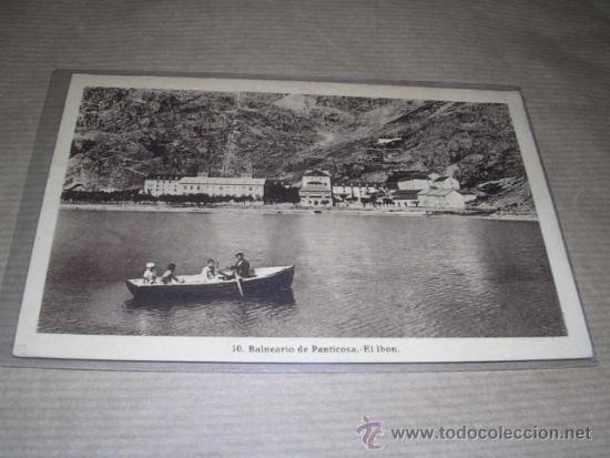 Postales: 10 BALNEARIO DE PANTICOSA EL IBON POSTAL CIRCULADA 14X9 CM.