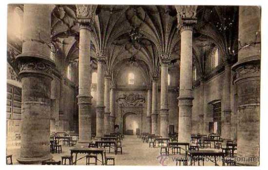 Postales: Zaragoza, Interior de la Lonja. Escrita. - Foto 1