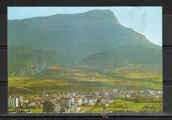 Postales: 21.- JACA. VISTA PARCIAL Y PE&Ntilde;A OROEL. 1769 M.