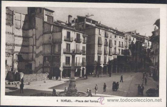 Postales: TERUEL.- PLAZA DEL TORICO - Foto 1