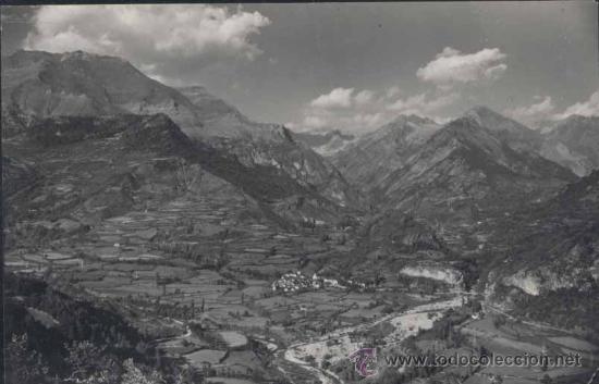 Postales: TRAMASCASTILLA (HUESCA).- PANITCOSA Y EL PUEYO DESDE TRAMACASTILLA