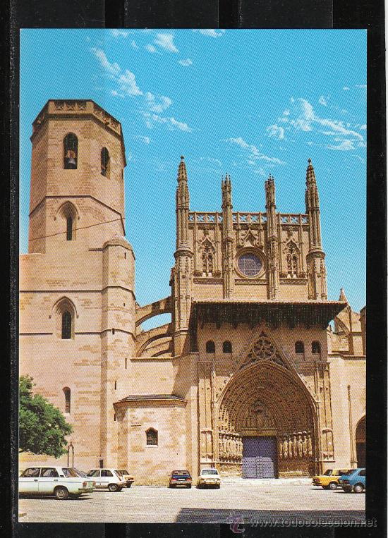 Postales: N&ordm; 61. LA CATEDRAL DE HUESCA - Foto 1