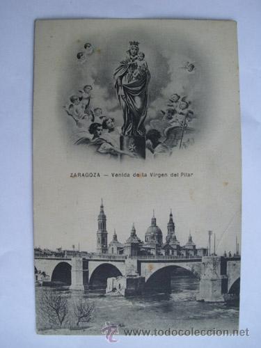 Postales: Antigua Postal : Venida de la Virgen del Pilar. Colecci&oacute;n M.A.