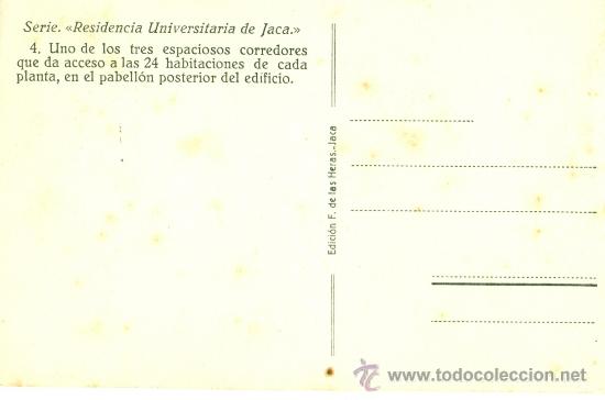 Postales: JACA RESIDENCIA UNIVERSITARIA. UNO DE LOS CLAUSTROS DEL EDIFICIO. HACIA 1925. - Foto 2