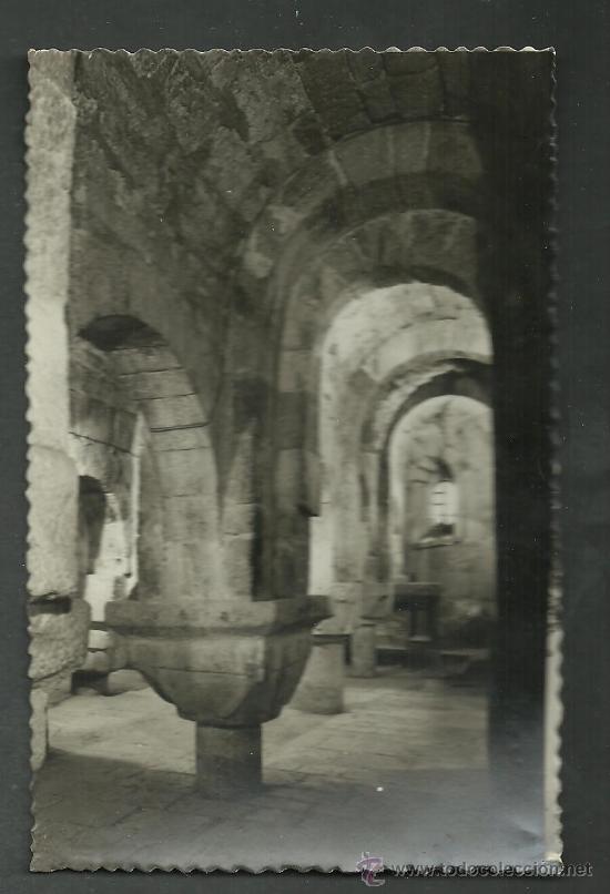 Postales: MONASTERIO DE LEYRE CRIPTA ROMANICA - Foto 1