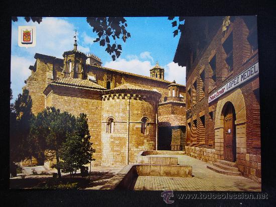 Postkarten: Postal 9. Daroca. Abside Bas&iacute;lica. Siglos XII y XVI. Comercial de Oro. Zaragoza.