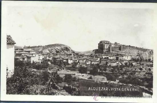 Postales: ALQUEZAR (HUESCA).- VISTA GENERAL