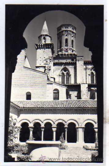 Postales: Teruel Catedral. Claustro y Torre. Daniel Arbones. Circulada. - Foto 1