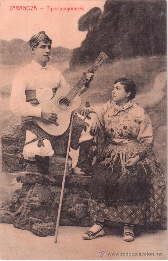 Postales: Zaragoza. Tipos aragoneses. M. Arribas. - Foto 1