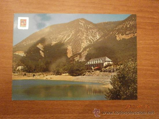 Postales: POSTALARGUIS (HUESCA) PANTANO DE ARGUIS Y RESIDENCIA  SIN CIRCULAR