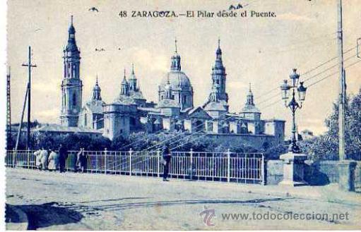 Postales: Zaragoza. No circulada - Foto 1