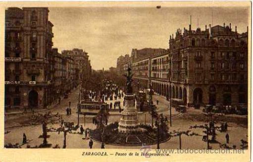 Postales: Zaragoza. Circulada . - Foto 1
