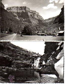 Postales: 4 postales del Parque Nacional de Ordesa. No circuladas