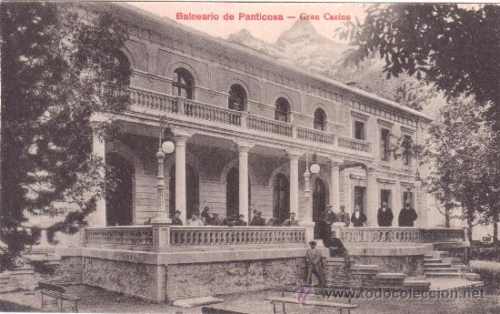 Postales: Postal del Balneario de Panticosa. Gran Casino