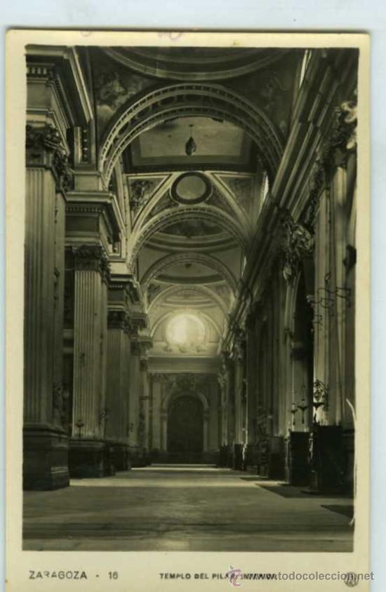Postales: POSTAL ZARAGOZA TEMPLO DEL PILAR - Foto 1