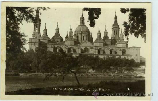 Postales: POSTAL ZARAGOZA TEMPLO DEL PILAR - Foto 1