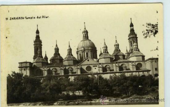Postales: POSTAL ZARAGOZA TEMPLO DEL PILAR - Foto 1
