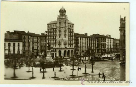Postales: POSTAL ZARAGOZA PLAZA DE LA CONSTITUCION - Foto 1