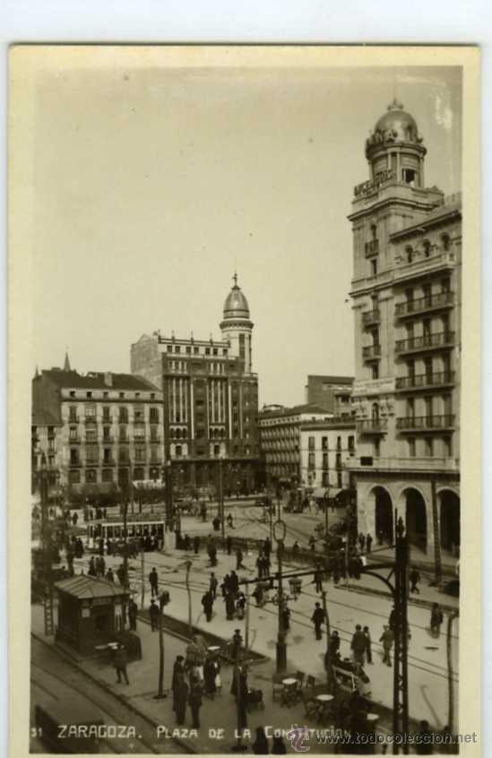 Postales: POSTAL ZARAGOZA PLAZA DE LA CONSTITUCION - Foto 1