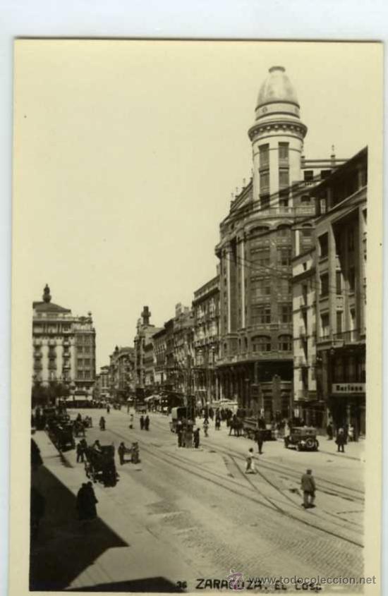 Postales: POSTAL ZARAGOZA EL COSO - Foto 1