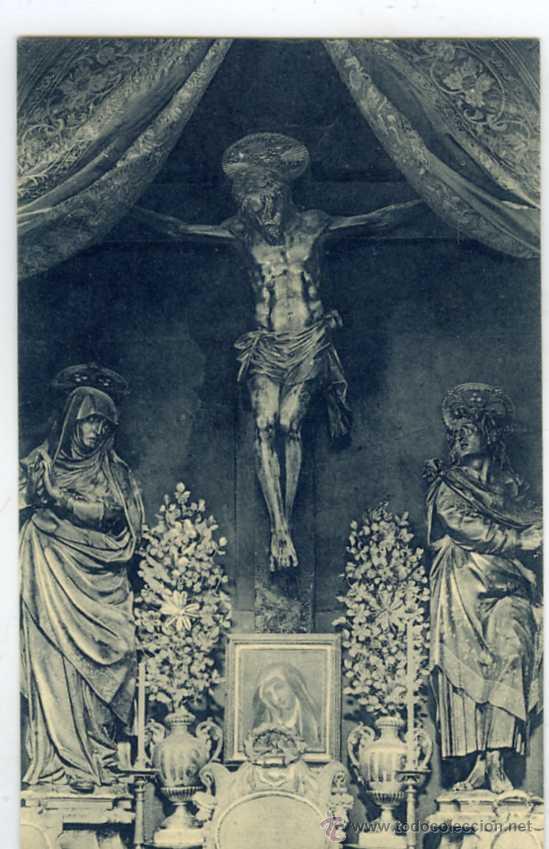 Postales: POSTAL ZARAGOZA EL CRISTO DE LA SEO - Foto 1