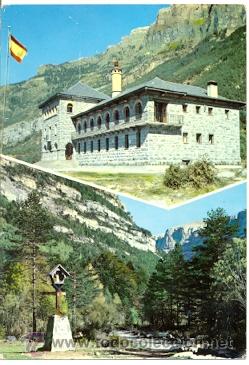 Postales: 7-esp1419. Postal Huesca. Valle de Ordesa - Foto 1