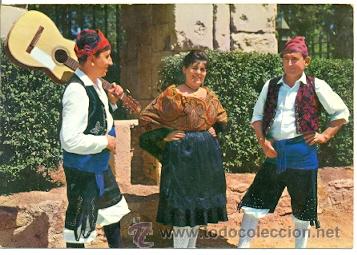 Postales: 7-esp1422. Postal Zaragoza. Folklore - Foto 1