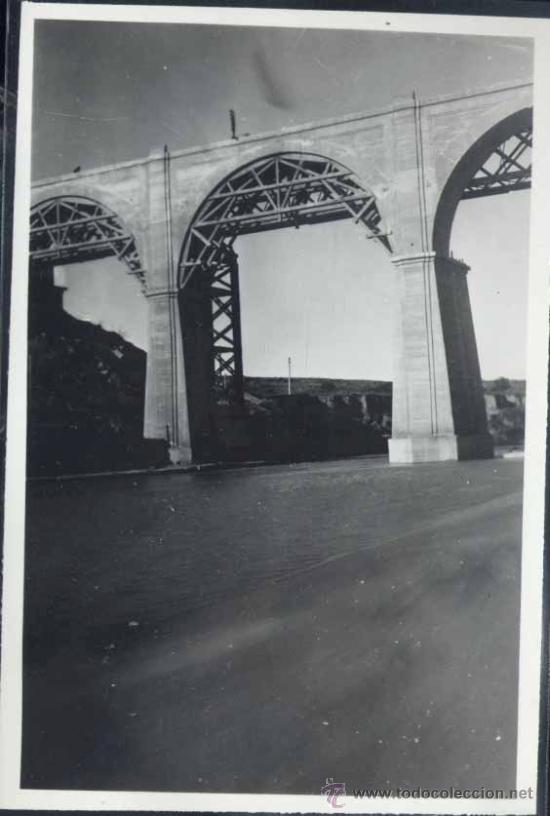 Postales: SARIN&Ntilde;ENA (HUESCA).- FOTOGRAF&Iacute;A DE PUENTE SOBRE EL ALCANADRE