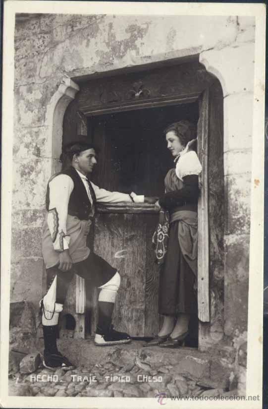 Postales: HECHO (HUESCA)-. TRAJE TIPICO CHESO