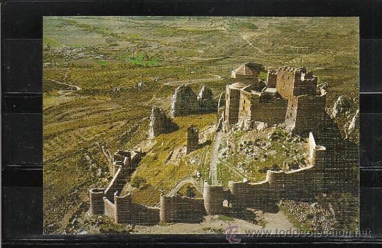 Postales: N&ordm; 18 CASTILLO DE LOARRE. VISTA A&Eacute;REA