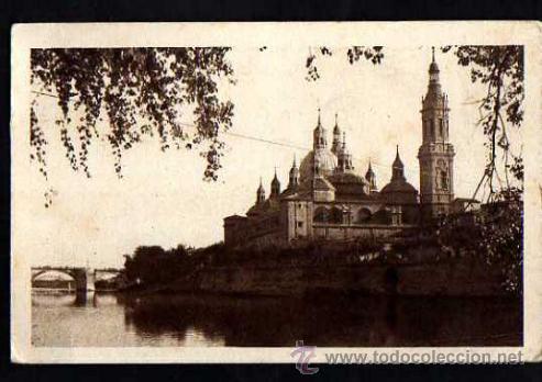 Postales: Zaragoza. Escrita. - Foto 1