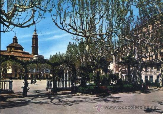 Postales: CALATAYUD (ZARAGOZA).- PLAZA DEL GENERALISIMO - Foto 1