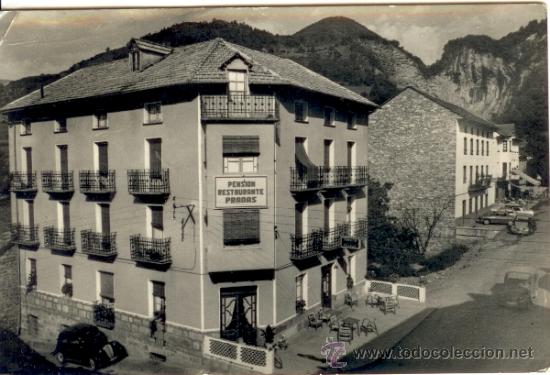 Postales: Broto - Huesca - Postal Pensi&oacute;n Pradas - Foto 1