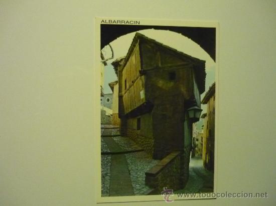 Postales: POSTAL ALBARRACIN -ARCO DEL PORTAL DE MOLINA