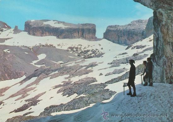 Postales: ordesa - brecha de roldan / gruta de casteret - n&ordm; 10 - ed.sicilia - sin circular - a&ntilde;o 1966 - x
