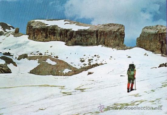 Postales: ordesa - brecha de rolando - n&ordm; 298 - ed. pe&ntilde;arroya - sin circular - a&ntilde;o 1974 - x