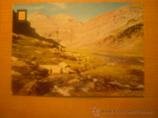 Postales: POSTAL PARQUE NACIONAL DE ORDESA CIRCO DE SOASO PICOS MONTE PERDIDO Y SUN DE RAMON CIRCULADA