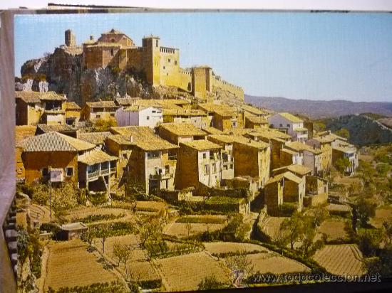 Postales: POSTAL DE ALQUEZAR- 27 PANORAMICA Y COLEGIATA