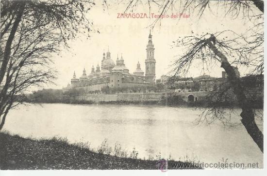 Postales: ZARAGOZA EL PILAR ESCRITA - Foto 1