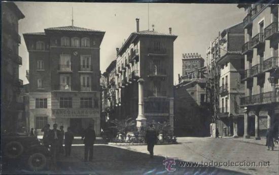 Postales: TERUEL.- PLAZA DE CARLOS CASTELO (TORICO)